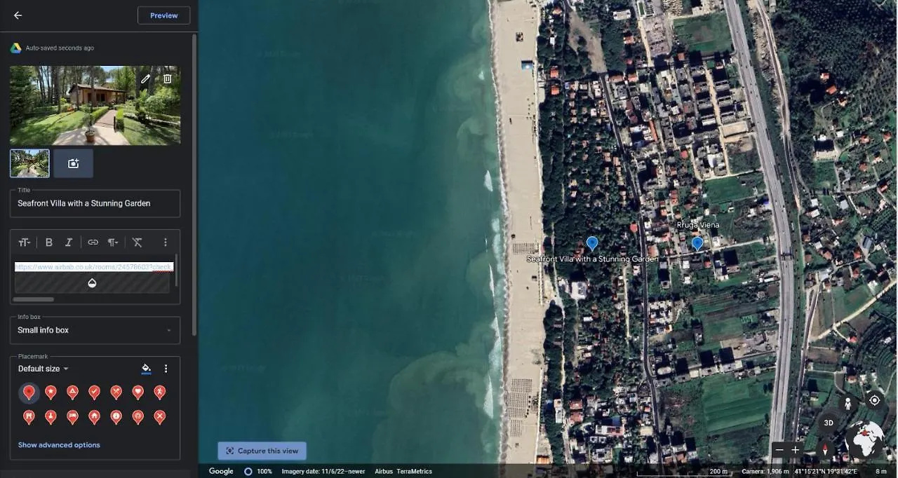 Seafront Villa With A Stunning Garden Golem  Albania